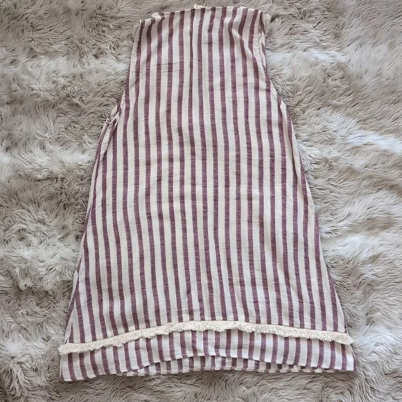 ETWO Striped fringe dress - Picture 9 of 9